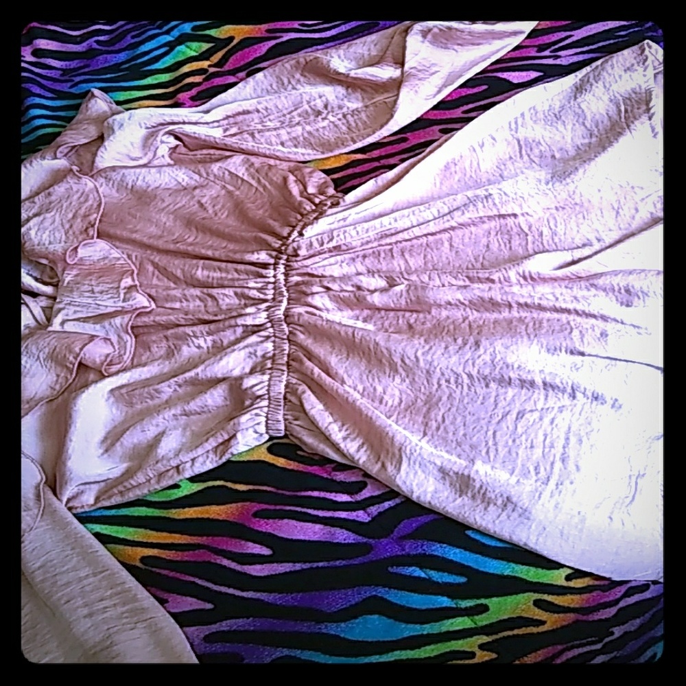 Silk romper